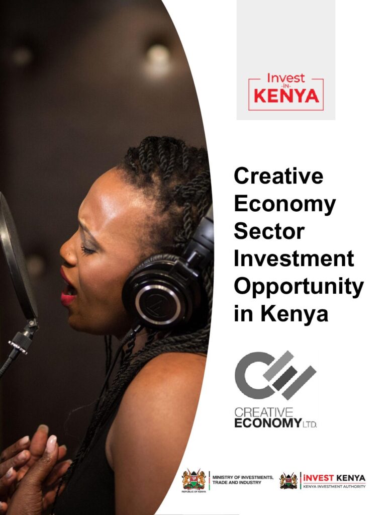 Invest Kenya creative economy sector pack