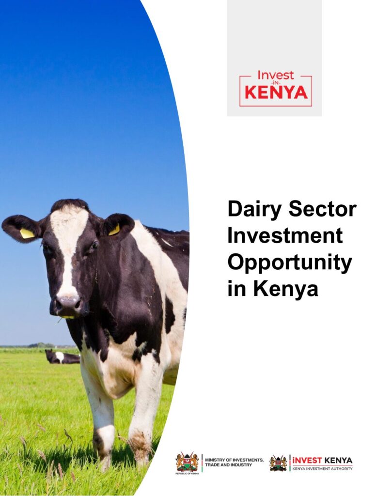 Invest Kenya dairy sector pack