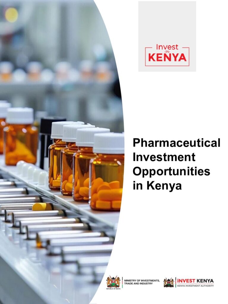 Invest Kenya Pharmaceutical sector pack