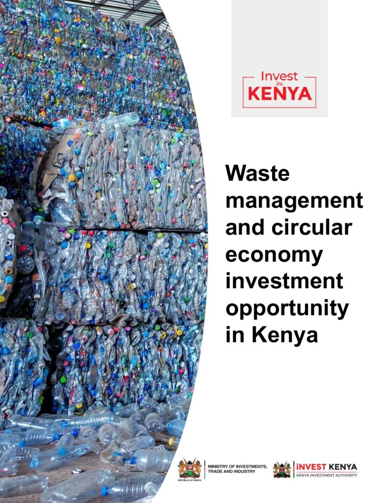 Invest Kenya waste and circular economy sector pack